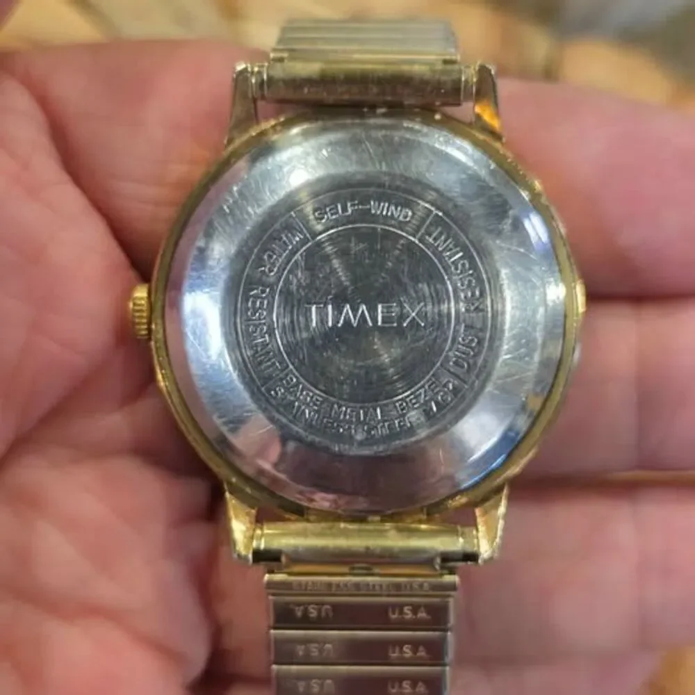 Vintage Timex Viscount Automatic Date Watch